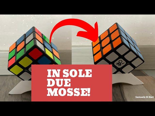 COME RISOLVERE IL CUBO DI RUBIK IN 2 MOSSE!