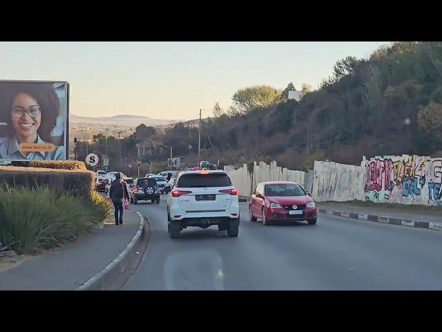 A Drive Into Maseru, Lesotho from South Africa