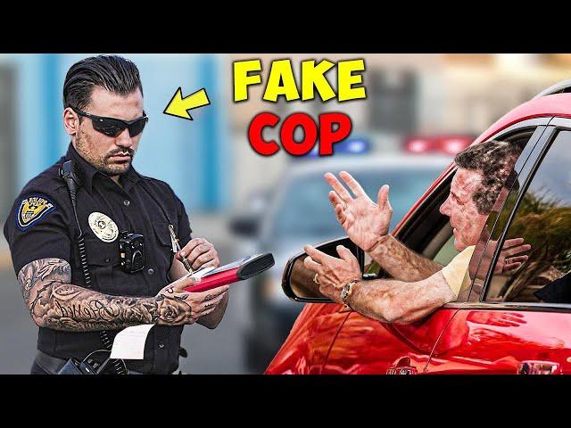 I Pretended to be a COP & Wrote Strangers $1000 CHECK Instead of a Ticket! (MUST WATCH)