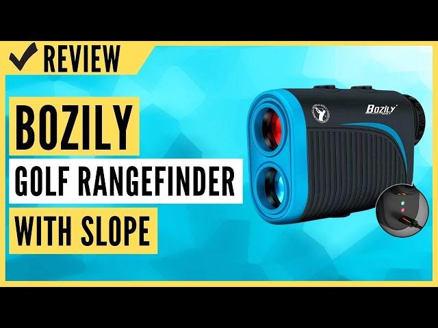 Bozily Golf Rangefinder with Slope, 6X Rechargeable Laser Range Finder Review