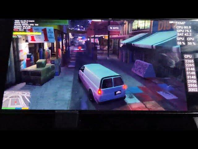 Test Nubia Red Magic 9 Pro: GTA V mobox Wow64 (Snap 8 Gen 3) mission 4-5