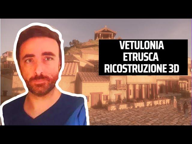 Vetulonia la prima ricostruzione 3d della città etrusca v1.0