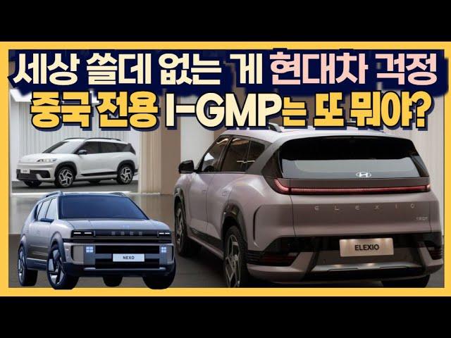 세상 쓸데 없는 게 현대차 걱정 "중국 전용 I-GMP는 또 뭐야?"