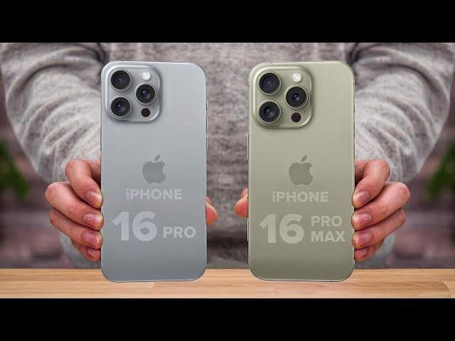 iPhone 16 Pro vs iPhone 16 Pro Max