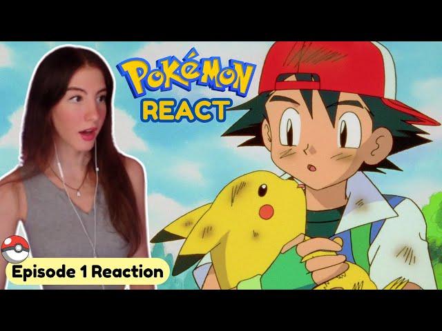 FIRST TIME WATCHING THE POKEMON ANIME! | Pokémon Anime Reaction - Season 1 Episode 1 (Indigo league)