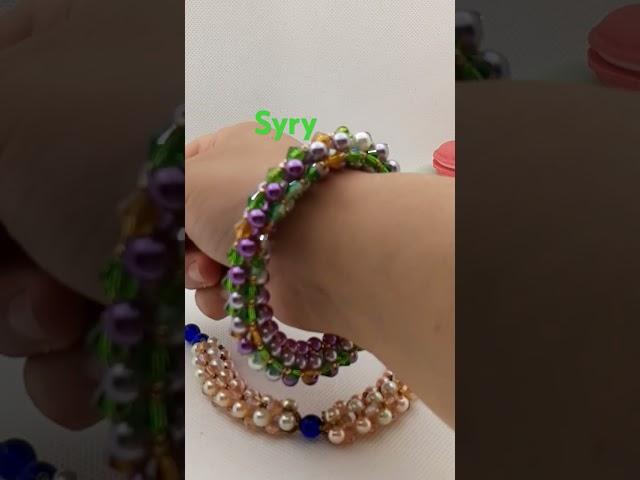 Buongiorno ... #bracciale,,syry,, tutorial disponibile qui : https://youtu.be/ZahhktnDIpU