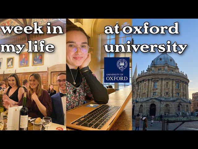 week in my life at oxford university | postgraduate english literature student