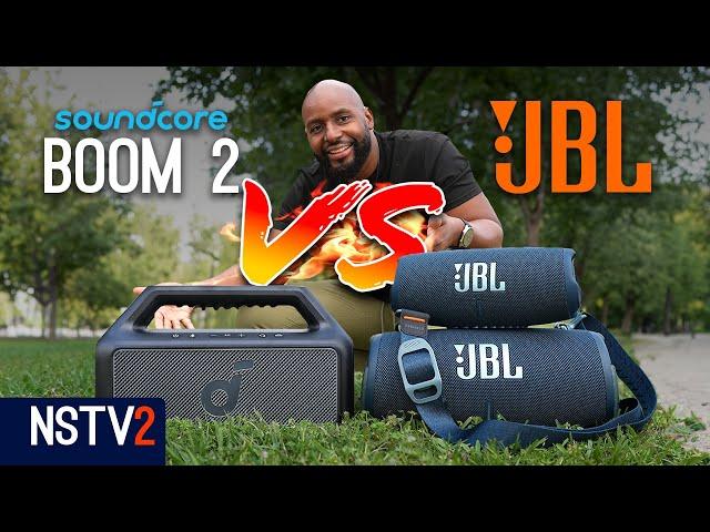 Soundcore Boom 2 vs JBL Xtreme 3 & JBL Charge 5