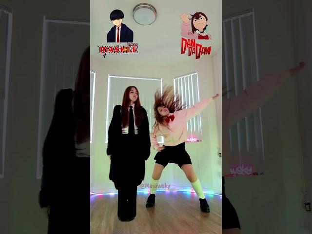 Mashle or Dandadan?  #dandadan #mashle #animeopening #creepynuts #animedance