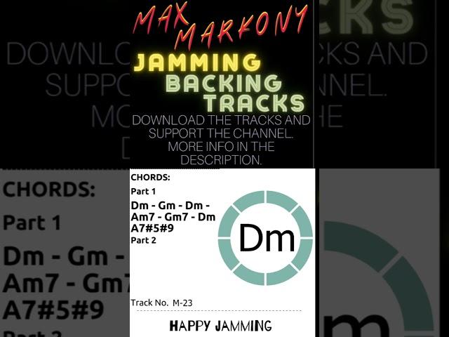 SLOW BLUES in D Minor - Jamming Backing Track