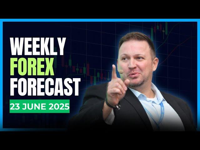Forex Weekly Forecast & Trading Strategy | June 23–27, 2025 | EURUSD, GBPUSD, USDJPY, GOLD (XAU/USD)