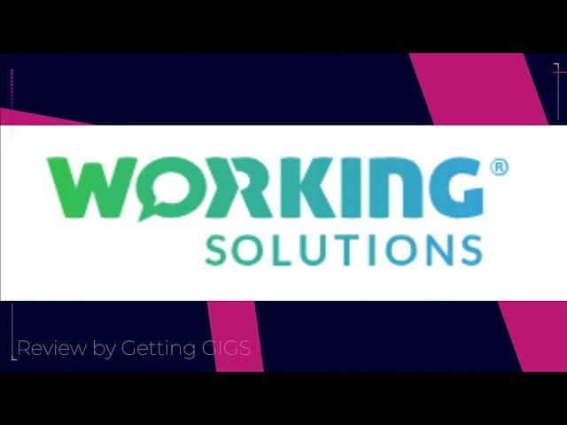 Review of the GIG Working Solutions