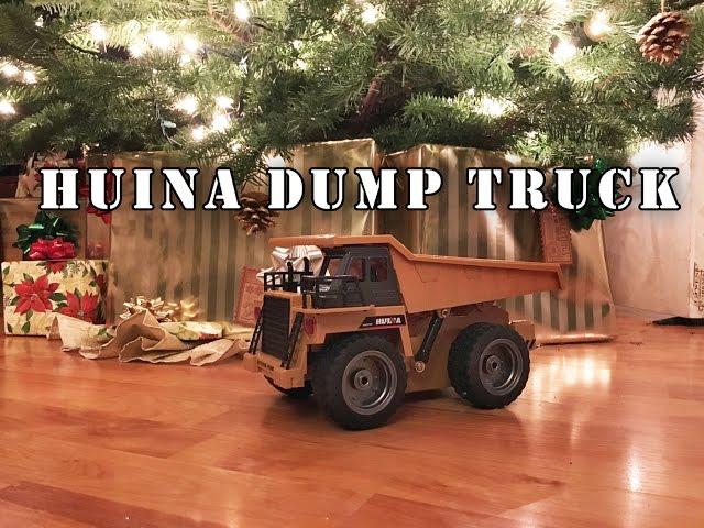 HUI NA TOYS NO.1540 RC Dump Truck Unboxing and Review