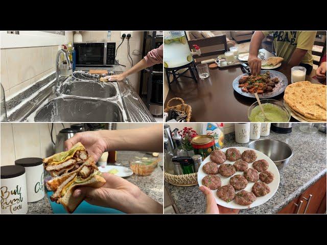 Har taraf se Itna Hate mil rha hy aj kal | Shaam se lekr dopehr tak ki routine | Mini Tawa Kabab