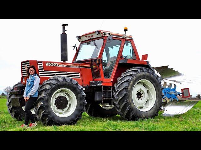 Fiatagri 180-90 Turbo DT + Trivomere De Franceschi | FABRIS