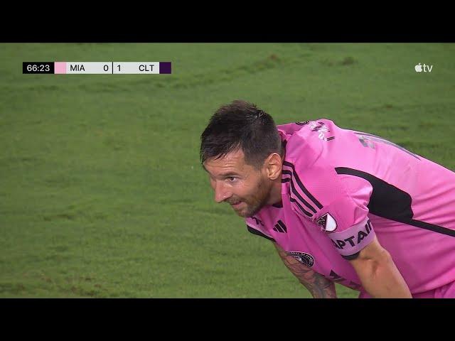  GOLAZO Lionel Messi | Inter Miami 1-1 Charlotte FC | MLS 2024