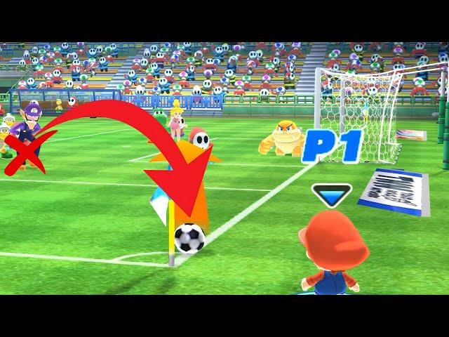 Baby Mario & Peach vs Bowser – An Unlikely Duo Against a Giant in Mario Sports Superstars!