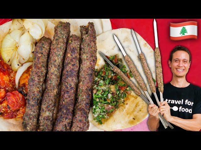 Lebanese Street Food  Kofta Kebab Recipe!! | Street Food At Home Ep. 4