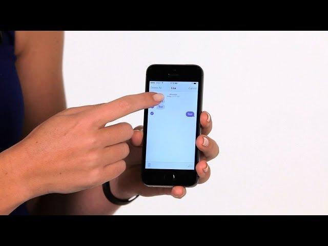 How to Forward a Text Message | iPhone Tips