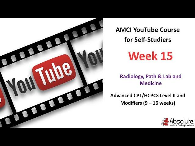 CPT® Radiology & Pathology/Lab Coding | Master CPT Guidelines with AMCI