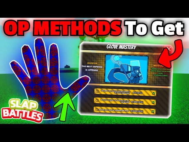 OP METHODS For Getting Defense MASTERY! | Slap Battles