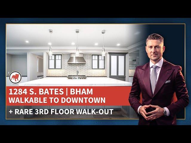 Walk to Downtown Birmingham + RARE Third Floor Walkout!