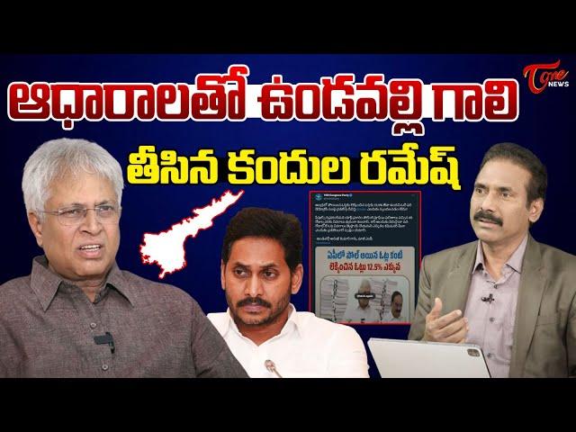 Kandula Ramesh Shocking Comments On Vundavalli Aruna Kumar | YS Jagan | AP News | Tone News