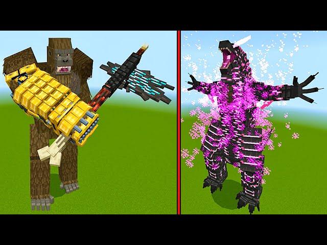 НОВАЯ ГОДЗИЛЛА В МАЙНКРАФТ Minecraft Godzilla