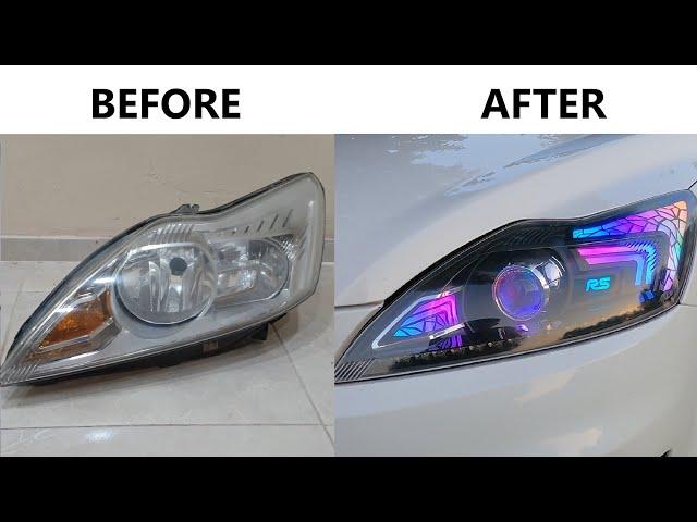 How It's Made Ford Focus 2.5 Custom Headlight Design