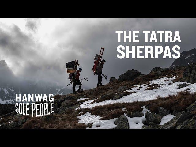 The heavy loader – on the way in the High Tatras with the HANWAG Sole People Stevo Backor