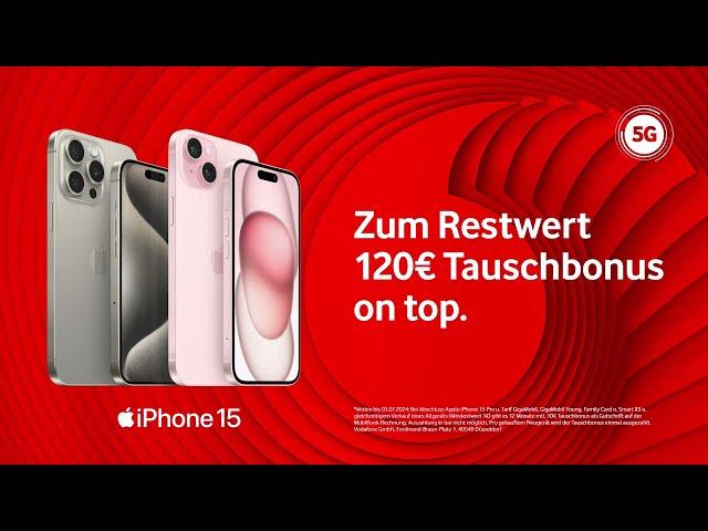 Vodafones Apple Retrade Angebot – Jetzt 120€ zum Restwert sichern