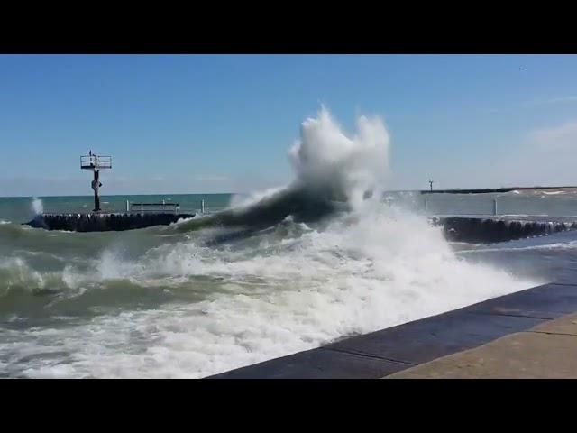 SURPRISE ROGUE WAVES | Caught on Film | #wave #waves