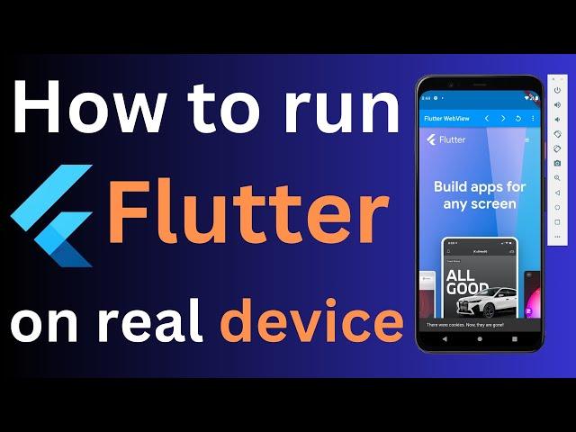 Flutter: Test Your App on Real Devices | Easy Connection Guide