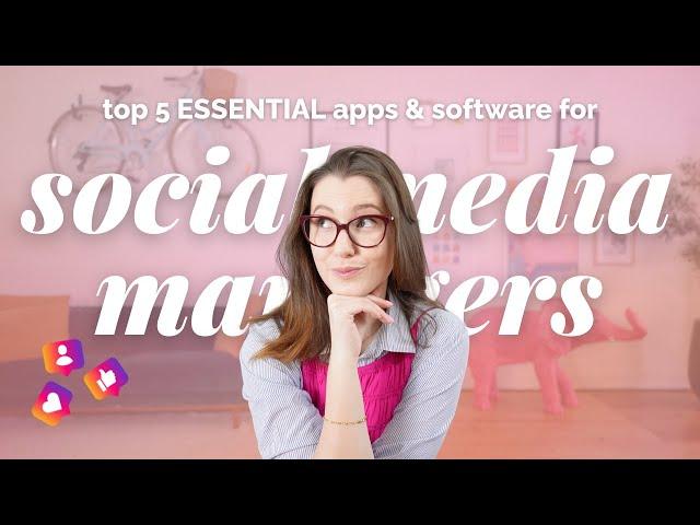 Social Media Management for Beginners | 5 Tools/Apps you need!