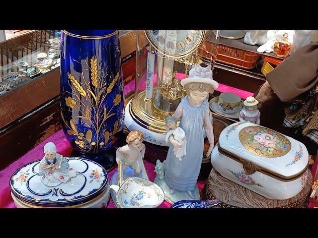 ЕВРОПЕЙСКИЙ ВИНТАЖНЫЙ И АНТИКВАРНЫЙ ФАРФОР  на барахолке Нетании.