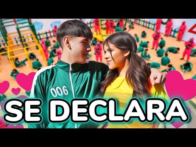  ¡¡MI VECINO SE DECLARA!!  ️‍ ¡¡JUGAMOS EL JUEGO DEL CALAMAR EN LA VIDA REAL!! *sale mal*