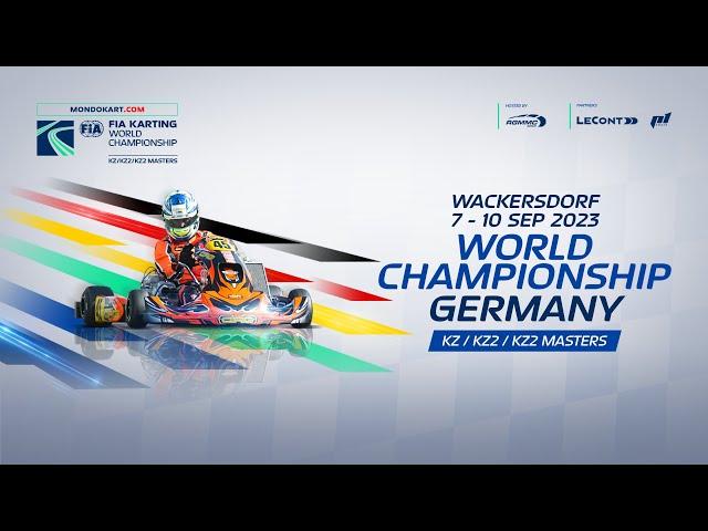 FIA Karting World Championship 2023 KZ/KZ2/KZ2 Masters (Sunday)