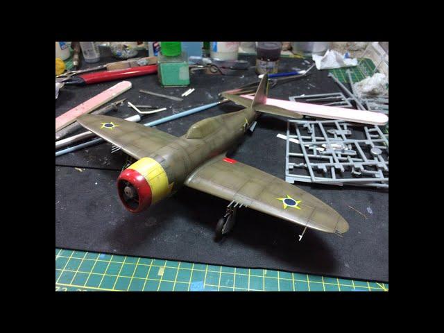 P 47B "Teco Teco" - Hasegawa - 1/48 - Built/Montagem