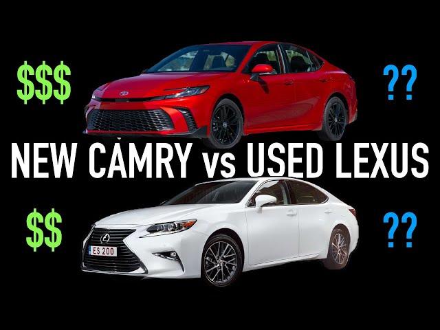 New Toyota Camry vs Used Lexus ES.. Which is Cheaper?