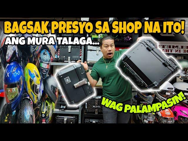 BAGSAK PRESYONG ALLOY BOX, HELMET, RIDING BAGS | PANALO!