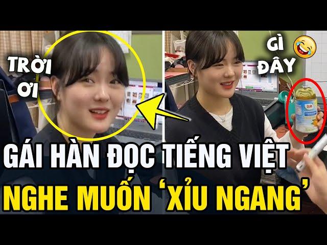 Nghe EM GÁI HÀN QUỐC phát âm TIẾNG VIỆT khiến cư dân mạng XỈU NGANG | Tin 5s