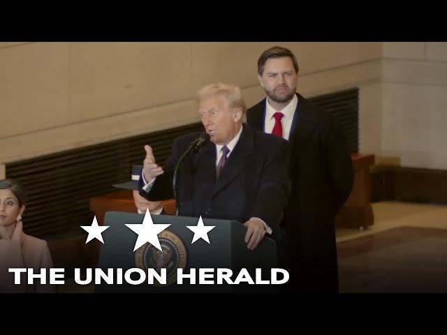 President Trump Delivers Remarks at Emancipation Hall