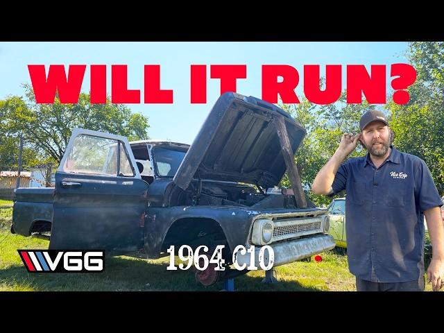 Will It RUN AND DRIVE?  Old C10 Truck Parked For Decades?