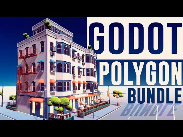 Awesome GODOT 4 Mega POLYGON Asset Humble Bundle