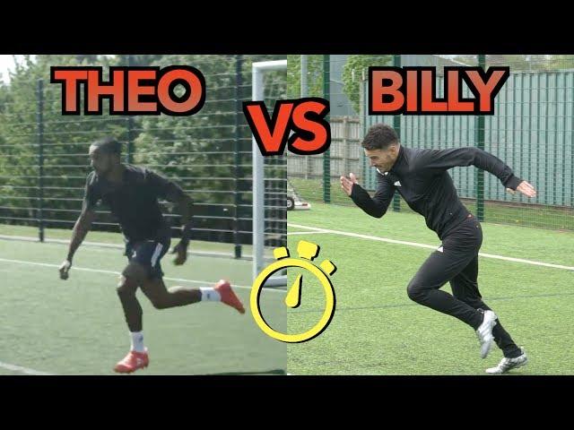 THEO WALCOTT VS BILLY WINGROVE | EPIC SPRINT RACE