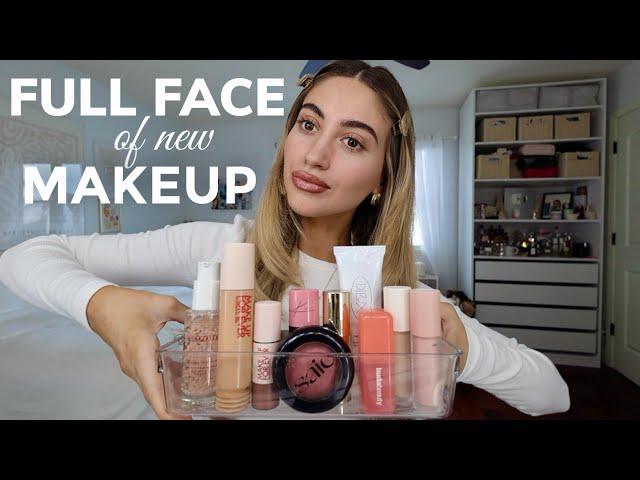 FULL FACE OF NEW MAKEUP!!  *makeup & yap ep.1*