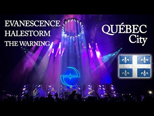 ‼️The Warning - Halestorm - Evanescence‼️ LIVE in  Quebec city 10/26/24