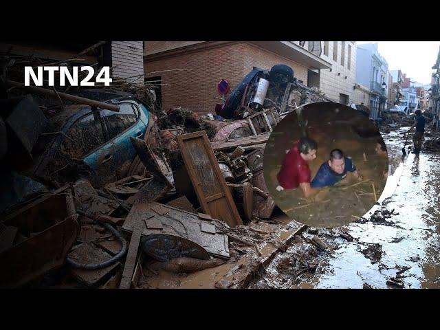 Un valiente colombiano arriesgó su vida para salvar a varias personas de las inundaciones en España