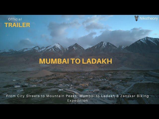 From City Streets to Mountain Peaks: Mumbai to Ladakh & Zanskar Biking Expedition | Trailer