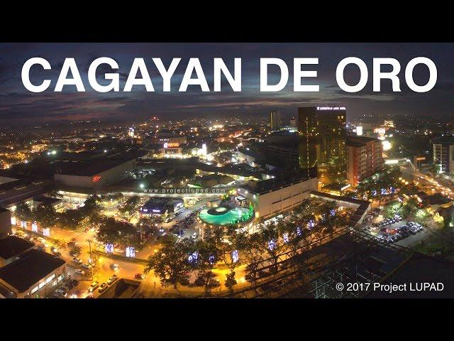 Cagayan de Oro Central Business District Dusk to Dark 4K